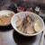 ラーメン冬冬 - 料理写真:あぶら～麺、チャーシュー、半カレー