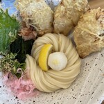 さぬきうどん・寿司 men・ju - 厳選とり天ぶっかけアップ