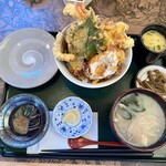 Fukusuke - 天丼ランチ¥1200