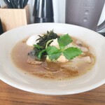 鶏×麦 らら - 最後の「お魚のお誘い」＋玉子