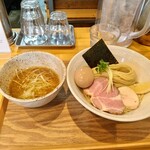 MENYA NAKAGAWA - 「味玉鶏魚介つけ麺（1,130円）」