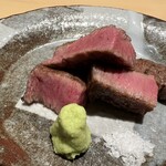 銀座 しのはら - 飛騨牛ヒレステーキ