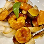 かつぎや - 酢海老です酢豚じゃないよｗ　軽くて味わい深くてコクも酸味も旨味もあります