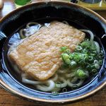 むさし 手打ちうどん - きつねうどん