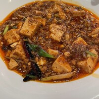 神田 雲林 - 麻婆豆腐のアップ