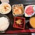 南州酒場 しま - 料理写真:しましま定食(まぐろ刺身、ソーキ塩煮柚子おろしポン酢)_¥1,100