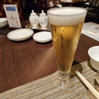 翠亨園 - ランチ生ビール