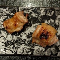 焼鳥 天赦 - 伊達鶏もも肉、信玄鶏もも肉