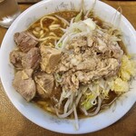 ラーメン一文路 - ラーメン（野菜少なめ脂マシ）　880円