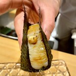 すし 福寿 - 帆立手巻き！