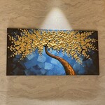 すし 福寿 - カウンターの前のアート！