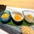 すし 福寿 - 料理写真:雲丹三種食べ比べ（塩水雲丹、馬糞雲丹、紫雲丹）