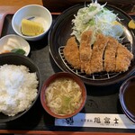 ちやんこ旭富士 - 料理写真:豚かつ定食