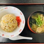 やな川 - チャーハン•半ラーメン