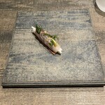 レヴォ - 鯵のマリネで巻いてあります