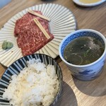 肉匠 暖 - 赤身2種定食