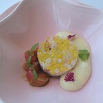 フィリップ・ミル 東京 - タラバガニとトラウトキャビア