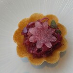 フィリップ・ミル 東京 - アミューズ：紫キャベツ