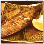 大丸鮮魚 肴や - この日の焼き魚はつぼだい。さすが魚屋さんだけあって、とっても美味。また来たい。次は刺身定食にしよう。