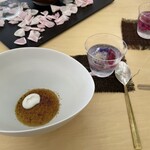 レストランぶどうの森 レ・トネル - セットで撮影