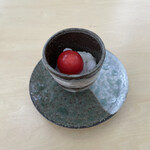 レストランぶどうの森 レ・トネル - トマトのグラニテ