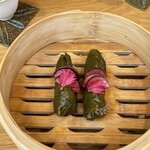 レストランぶどうの森 レ・トネル - さくらんぼが鮮やか