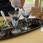 レストランぶどうの森 レ・トネル - マロウの紫