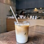 ファブカフェ トーキョー - カフェラテ（ICE）　270円