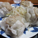 おいしい台所12カ月 - 焼売は大きいのが4個。もやしナムルもおいしい