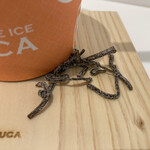 ジャパニーズアイス櫻花 - お口直しの塩昆布