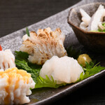 ふぐ安 - 鱧落とし盛り合わせ