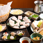 ふぐ安 - 鱧コース