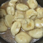 ぎょうざ 宝舞 - 焼き小籠包を煮込んだけど、崩れてしまった