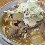 元祖仙台ひとくち餃子 あずま - 牛塩煮込み¥548内　味染みなのにあっさり。うまい。