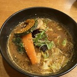 スープカレー MONKEY MAGIC - ポーク角煮　トマトスープ