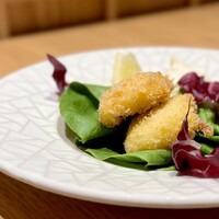 神戸牛 しゃぶしゃぶ おもき 離れ 銀座店 - ハモのフライ