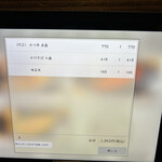 炭火焼和めし処 しんぱち食堂 - 注文❗️