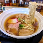 SHINASOBA 颯々樹 - 琥珀重ね醤油そば