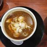 超多加水純手打ち麺 仁しむら - つけ汁うまい