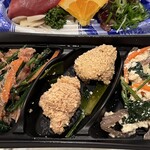 上町 池澤本店 - 白和もなんかの魚卵も美味い！