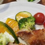 キッチン ブルー グローブ - いつも最後になる野菜