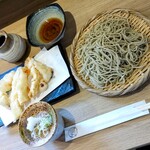 江戸そば マルノ - ヤリイカ天もり