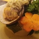 華丸吉日 - 鬼アサリと春大根の炊き合わせ