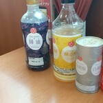 幸楽苑 - ドリンク写真:卓上調味料