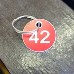 かばと製麺所 - 呼び出し札