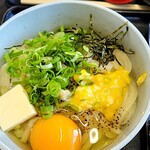 かばと製麺所 - ・釜バター(1玉)600円
