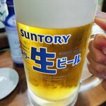 あじろ定置網 - 生ビール