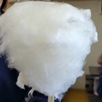 かばと製麺所 - 綿飴完成品