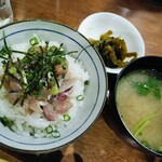 あじろ定置網 - 鯵の漬け丼