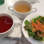 8.CAFE - スープ/サラダ/ドリンク（ランチセット）